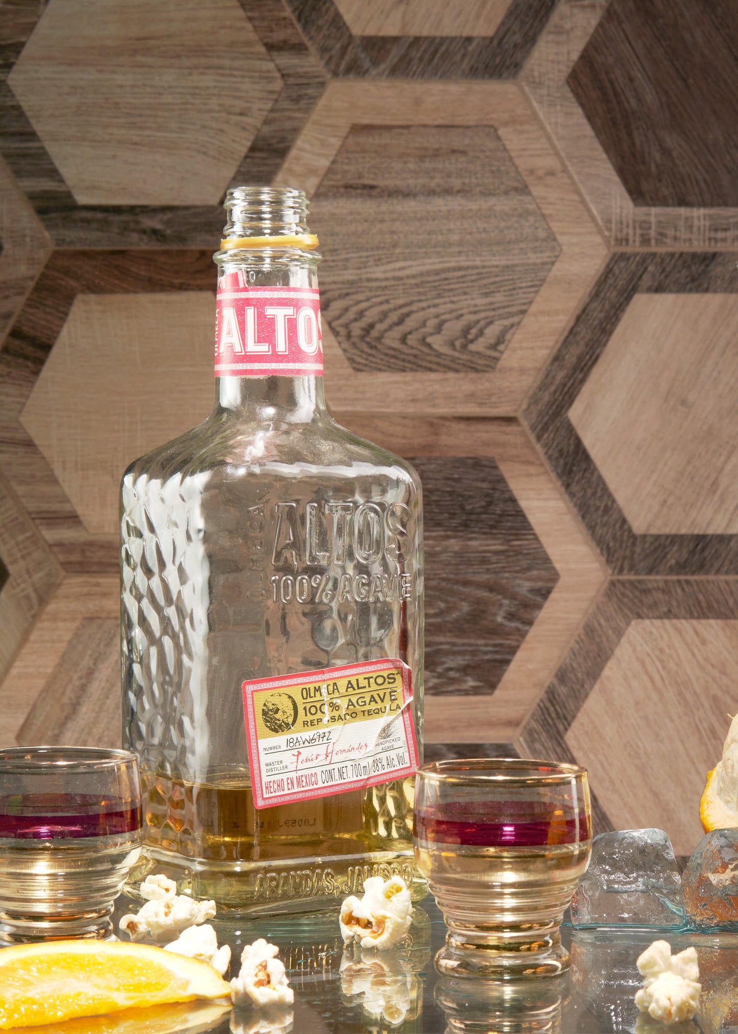 Harrelson Hex Vinyl Photography Backdrop by Club Backdrops