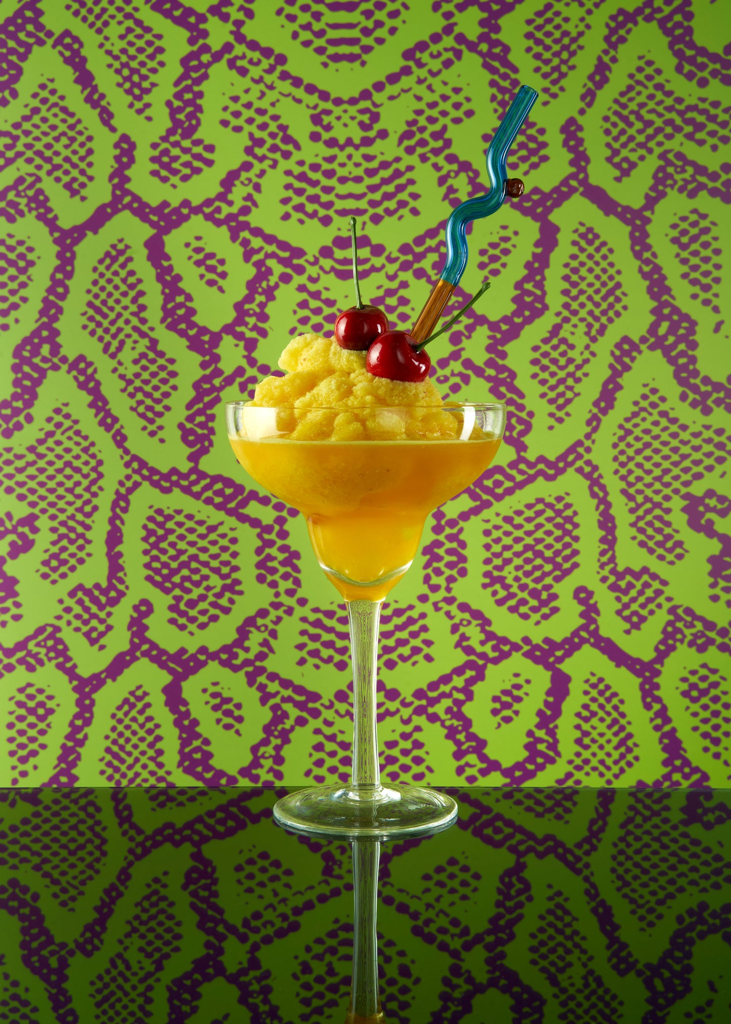 Custom Snake Scale Vinyl Photography Backdrop by Club Backdrops